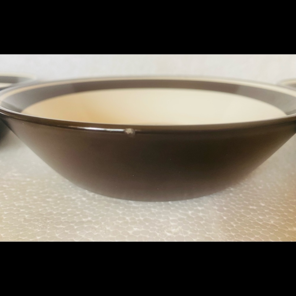 Mikasa Studio Kraft Escadrille Salad/Cereal / Dessert Bowls  6 3/4” .. Set Of 3 - Picture 6 of 8